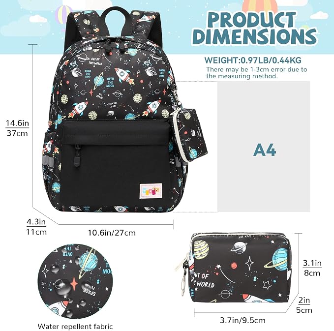 mygreen Toddler Backpack, Kids Backpack - Image 2