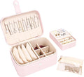 2 Layer Portable Jewelry Box, Large Jewelry Travel Case by Unknown