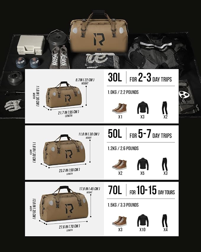IRON JIA'S Motorcycle Dry Bag - Image 6