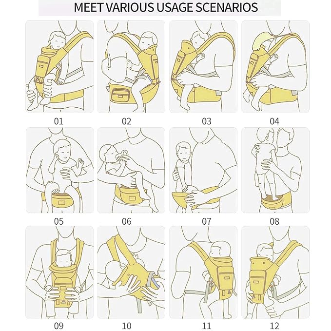Baby Carrier 6-in-1 Newborn to Toddler, Baby Carrier - Image 2