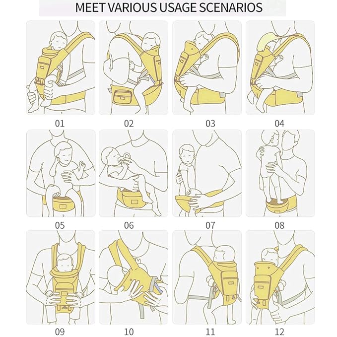 Baby Carrier 6-in-1 Newborn to Toddler, Baby Carrier - Image 2