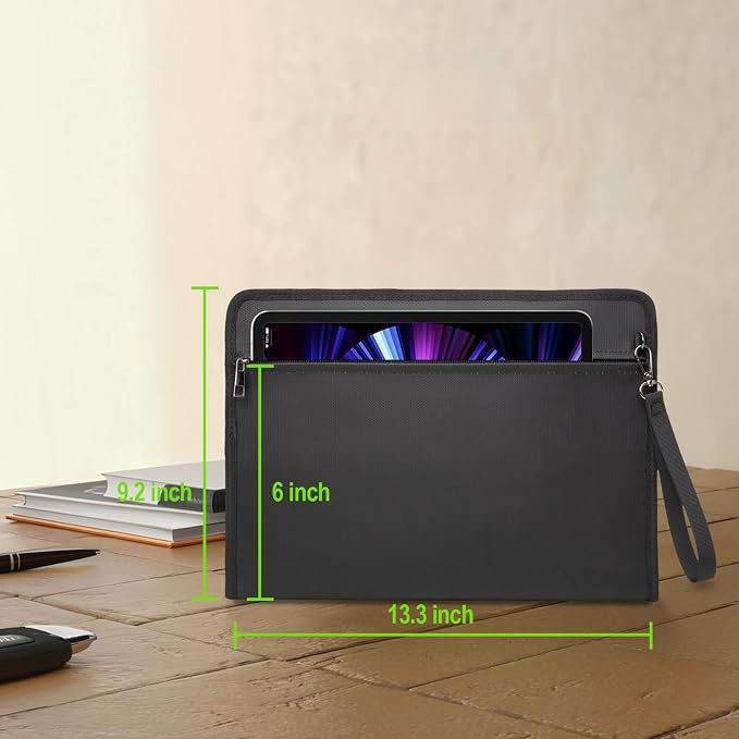 5200℉ Fireproof Waterproof Document Bag - Image 7