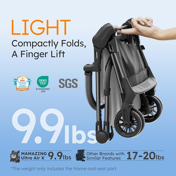 MAMAZING Ultra Air X Travel Stroller - Image 4