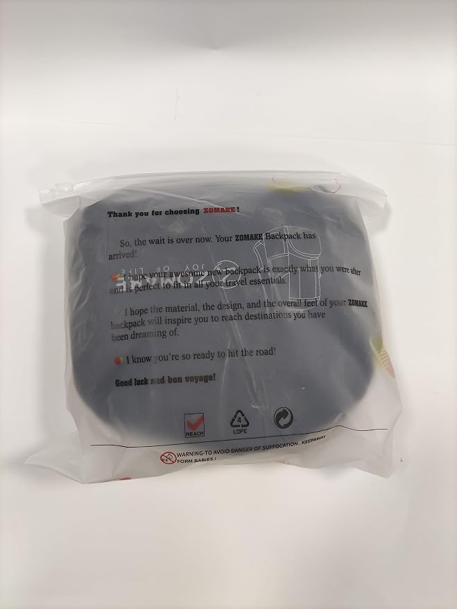 ZOMAKE Lightweight Packable Backpack 35L, Light Foldable Backpacks Water - Image 9