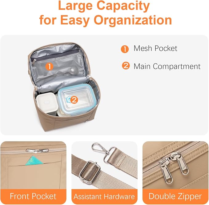 NOL Natural Organic Lifestyle Insulated Lunch Bags - Image 4