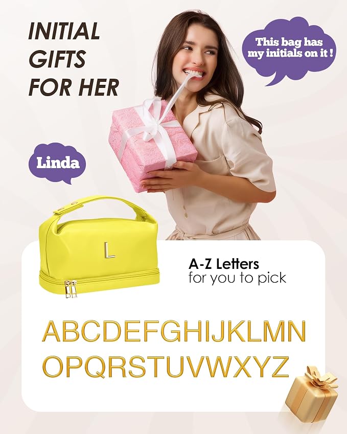Gifts for Women 30s, Personalized Makeup Bag - Image 7