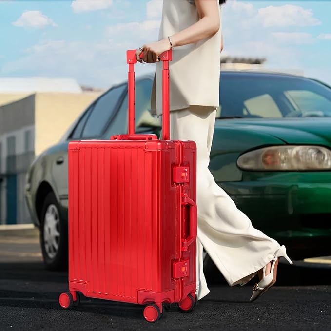 UrbanExplorer All Aluminum Carry On Luggage 22x14x9 Airline Approved Heavy Duty - Image 8