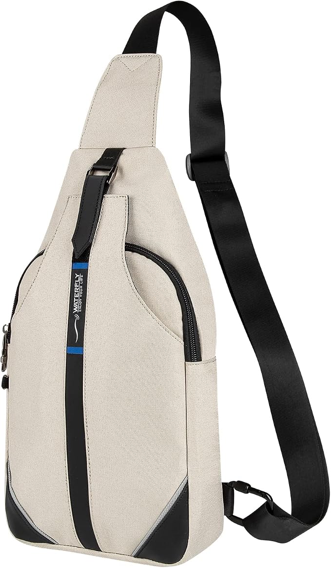 WATERFLY Small Crossbody Sling Backpack Anti Theft Backpack by Waterfly