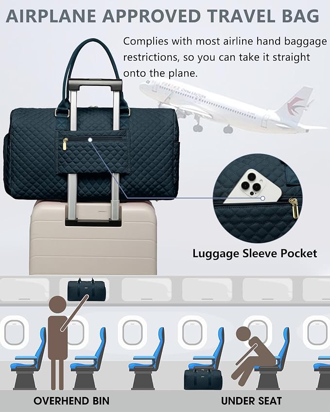 Weekender Travel Duffle Bag for Women - Image 5