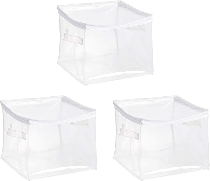 Amazon Basics Clear Zippered Organizers by AmazonBasics