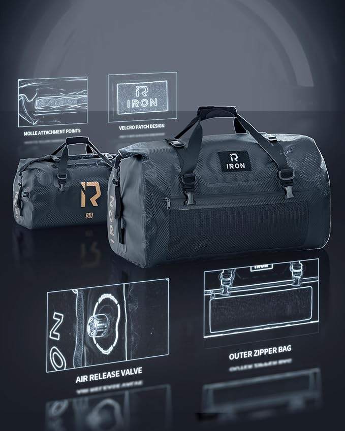 IRON JIA'S Motorcycle Dry Bag - Image 4