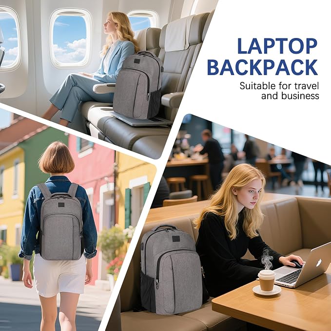 LARIPOP Extra Large Backpack, 17.3 Inch Business Laptop backpack - Image 7
