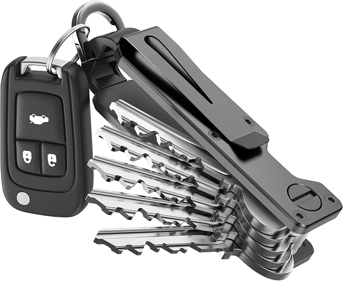 Key Organizer for Men/Women Compact Key Holder Minimalist Key Case Metal Key by KIEIYI