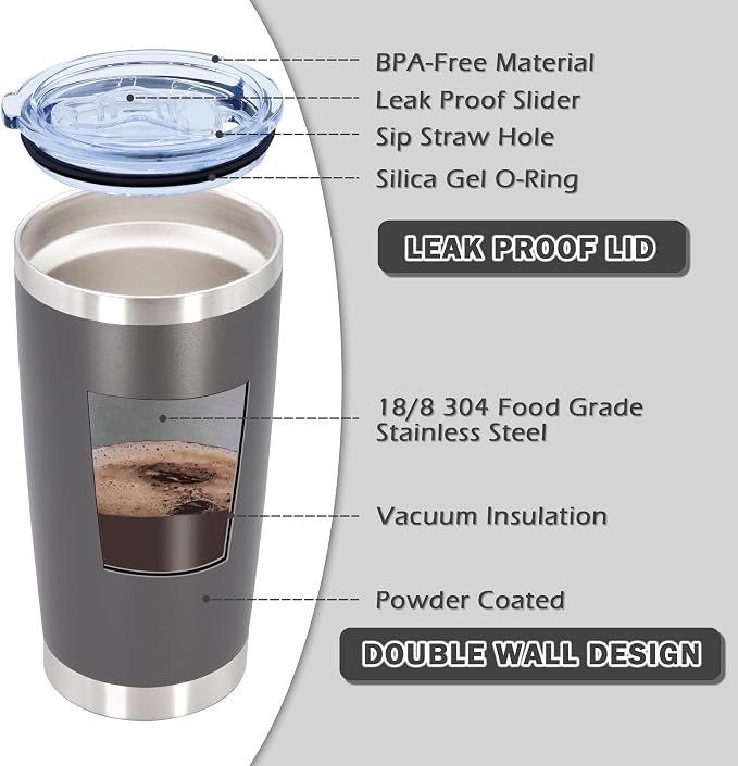 20oz Tumbler Bulk Stainless Steel Tumblers - Image 4