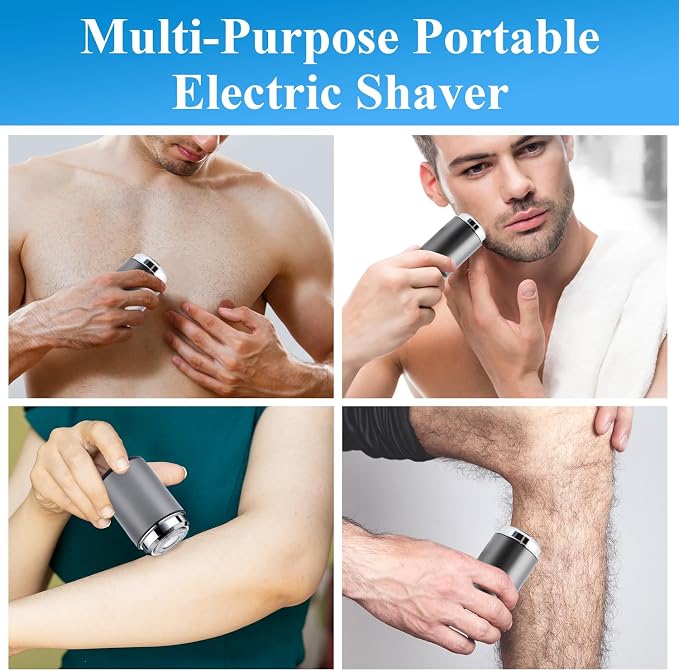 Mini Electric Shaver, Portable Mini Electric Shaver, Pocket Size - Image 7