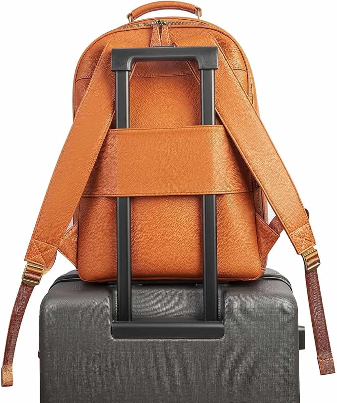 Camera Backpack Classic PU Leather - Image 8
