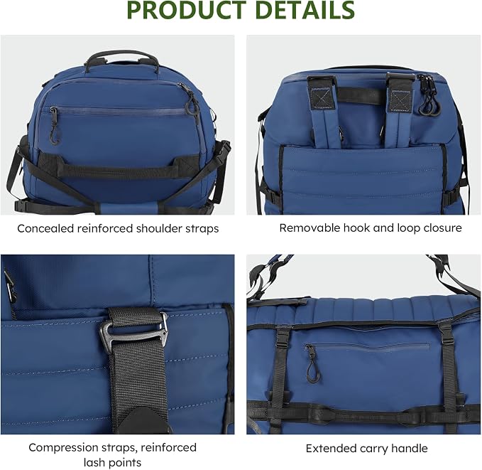Vomgomfom 86L Collapsible Wheeled Luggage - Image 9