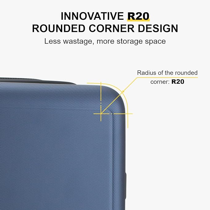 LEVEL8 Carry on Luggage Airline Approved, Small Carry on Suitcases - Image 8