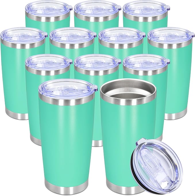 20oz Tumbler Bulk Stainless Steel Tumbler Cup by AUWBON