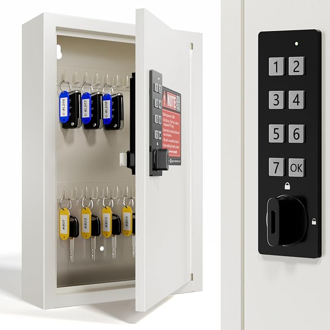 40 Keys Electronic Key Lock Box by Grimtron