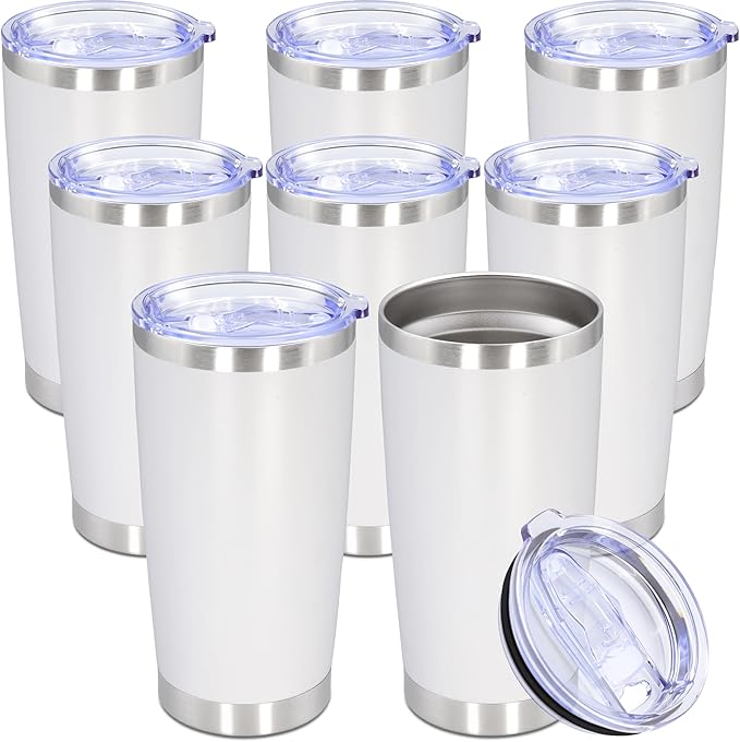 20oz Tumbler Bulk Stainless Steel Tumbler Cup by AUWBON