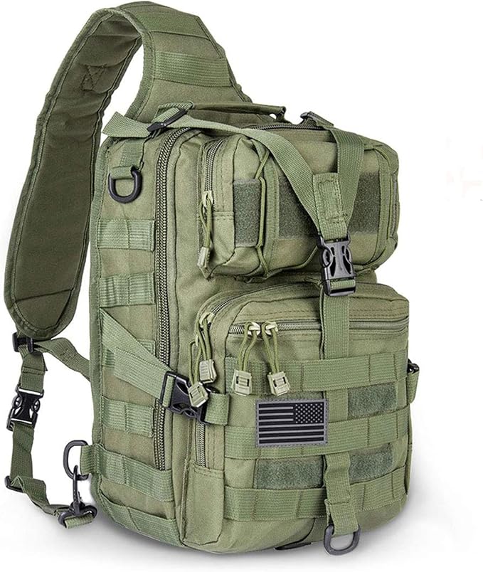 hopopower Tactical Sling Bag Pack Military Rover Shoulder Backpack EDC Assault by Hopopower