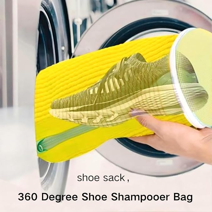 Shoe Cleaning Bag, Washing Machine Shoe Bag, Reusable Sneaker Cleaning Bag - Image 3