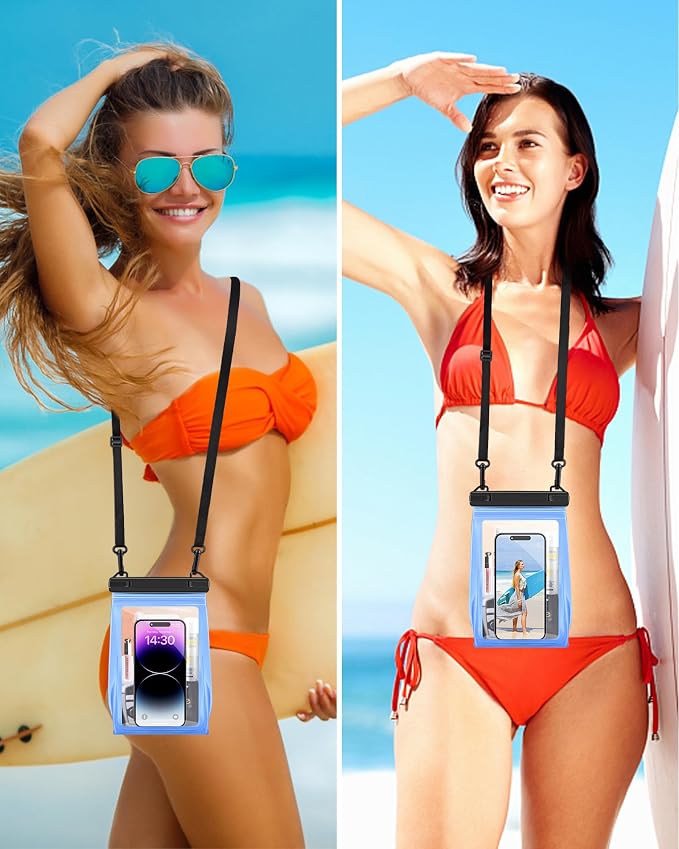 Large Waterproof Phone Pouch, Floating Dry Bag - Image 7