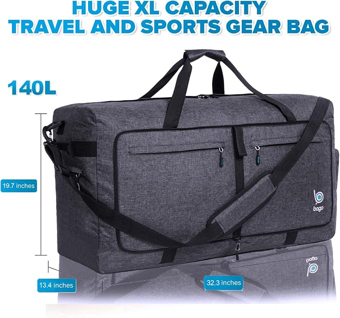 Bago Big XXL Foldable Duffel Bags - Image 5