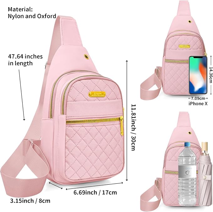 Small Sling Bag For Women Men Casual Crossbody Sling Backpack - Image 2