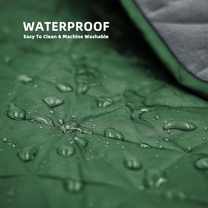 Outdoor Waterproof Blanket, Foldable Fleece Stadium Blanket - Image 3