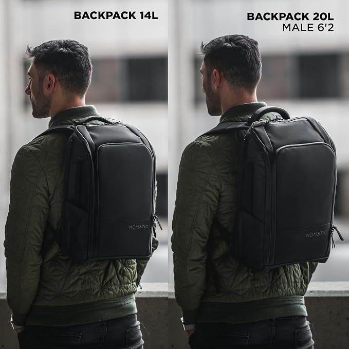 NOMATIC 20L Backpack- Carry On Backpack and Water Resistant Laptop Bag - Image 8