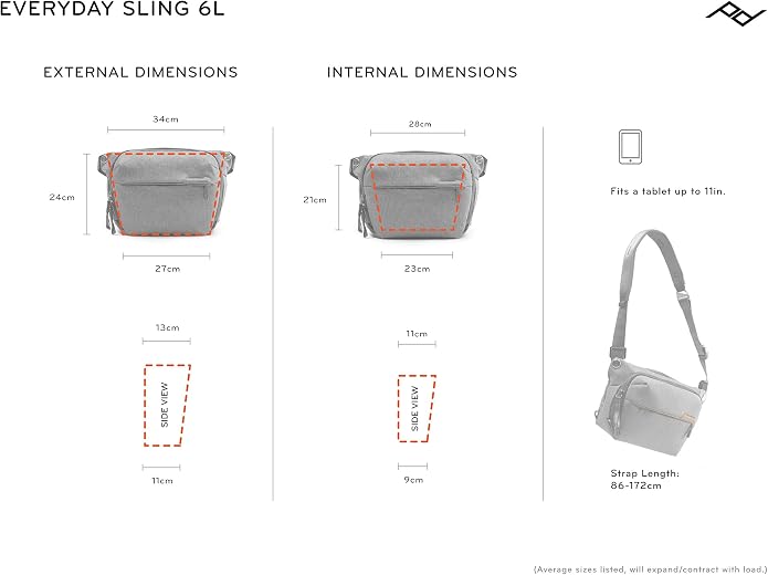 Peak Design Everyday Sling 3L, 6L and 10L - Image 9