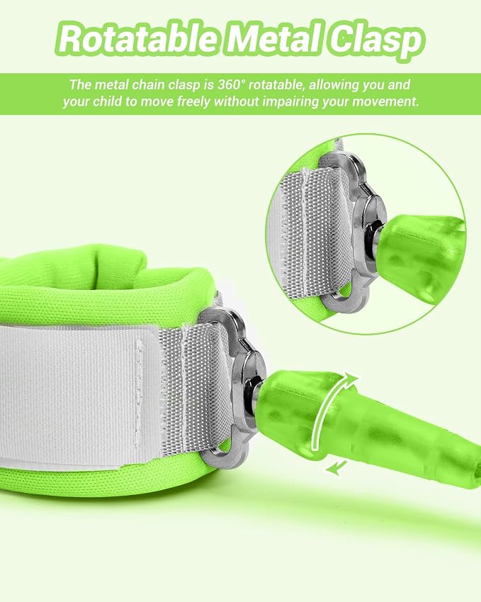 Dr.meter Anti Lost Wrist Link, 2 Pack Toddler Safety Leash - Image 6