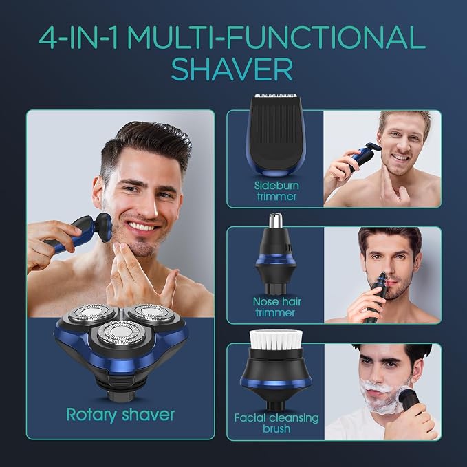 VOYOR Electric Razor for Men Cordless Shavers for Shaving - Image 6