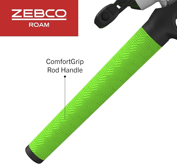 Zebco Roam Telescopic Fishing Rod and Spinning or Spincast Fishing Reel Combo - Image 6