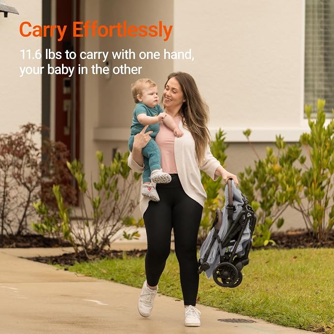 Lightweight Baby Travel Stroller - Image 4