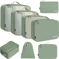 BAGAIL 8 Set Packing Cubes Luggage Packing Organizers by BAGAIL