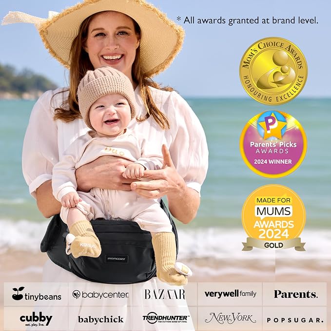 Momcozy Hip Seat Baby Carrier - Image 4