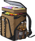 Beach Cooler Backpack for Men 36cans Insulated Backpack Cooler Lunch Bag for by iculbag