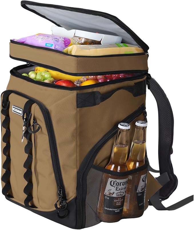 Beach Cooler Backpack for Men 36cans Insulated Backpack Cooler Lunch Bag for by iculbag