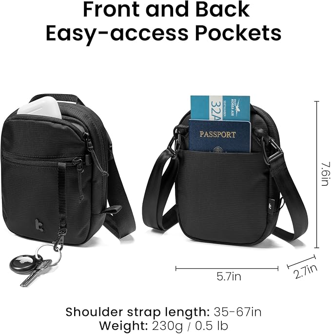 tomtoc Aviator-T37 Travel Crossbody Sling Bag - Image 6