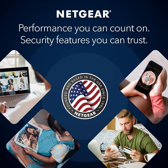NETGEAR Nighthawk Dual-Band WiFi 7 Router – Security Features, BE3600 Wireless - Image 3