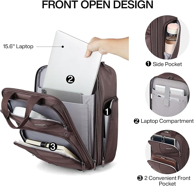 Hanke Softside Underseat Carry On Luggage - Image 5
