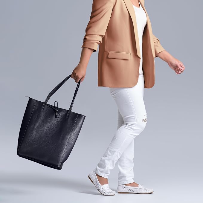 Italian Calf Leather Tote for Women - Image 7