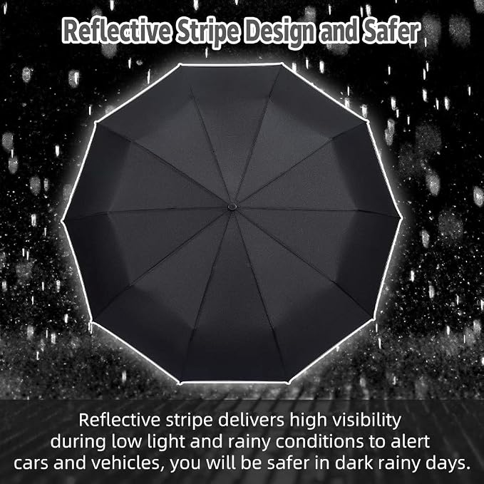 FDJASGY Windproof Travel Umbrella - Image 2