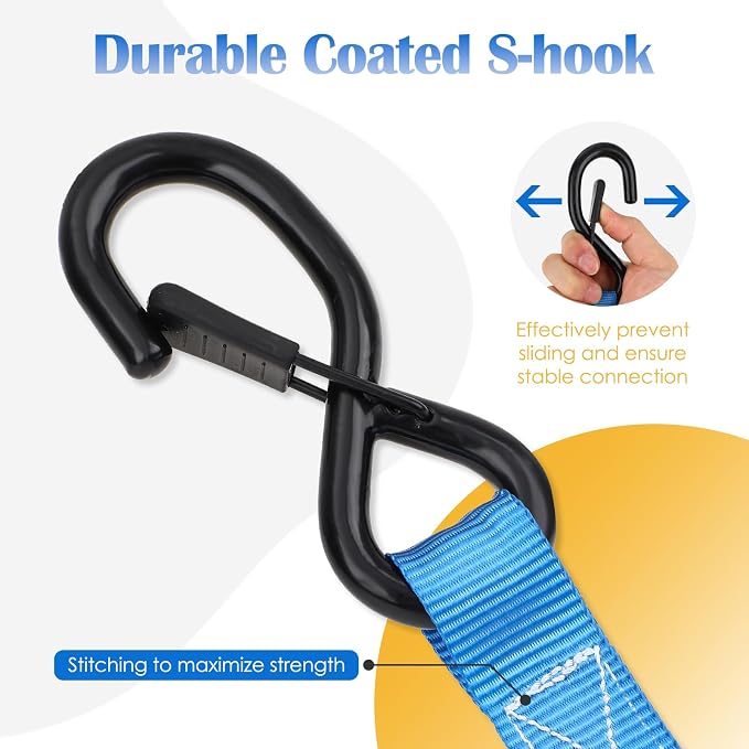 Ratchet Straps 4 Pack - Image 4