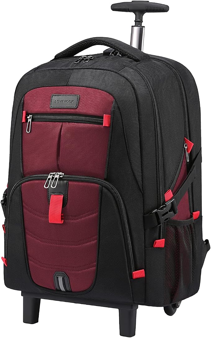 LOVEVOOK Rolling Laptop Backpack by LOVEVOOK