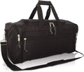 DALIX 21" Blank Sports Duffle Bag Gym Bag Travel Duffel Adjustable Strap in by Dalix