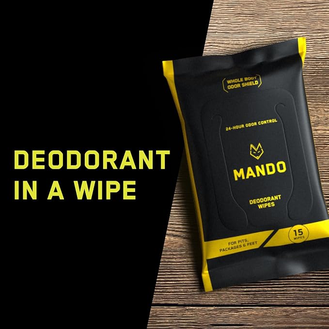 Mando Deodorant Wipes - Image 3